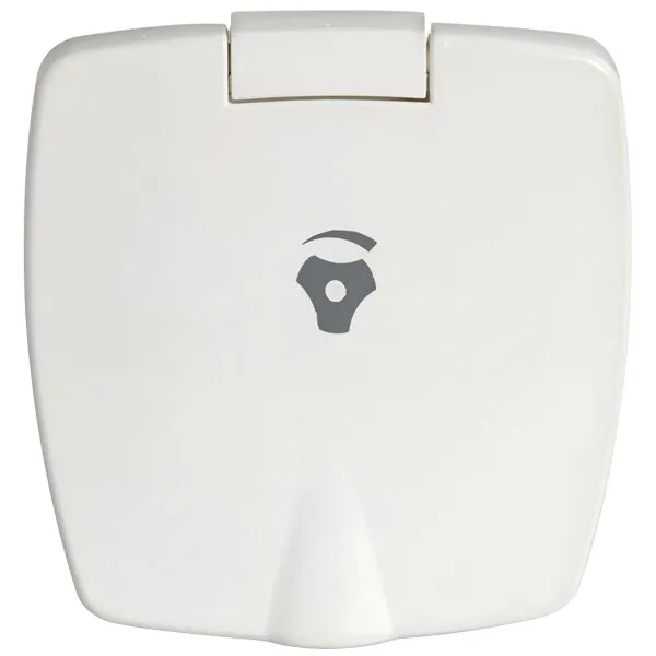 New Edge blandare inbyggnad 3/8" vit ABS
