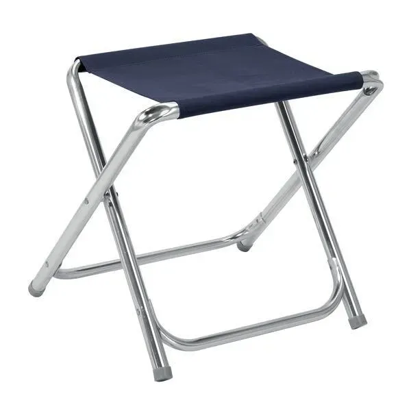 Marin & Fritid 1852 Fiskestol alu 600D blå 45 cm hopfällbar