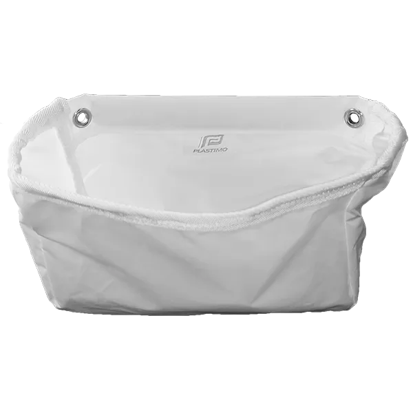 Marin & Fritid fallpåse vit PVC 45x30x15 cm