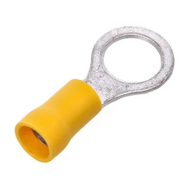 Marin & Fritid ringkabelsko 10 mm gul 100-pack förtent