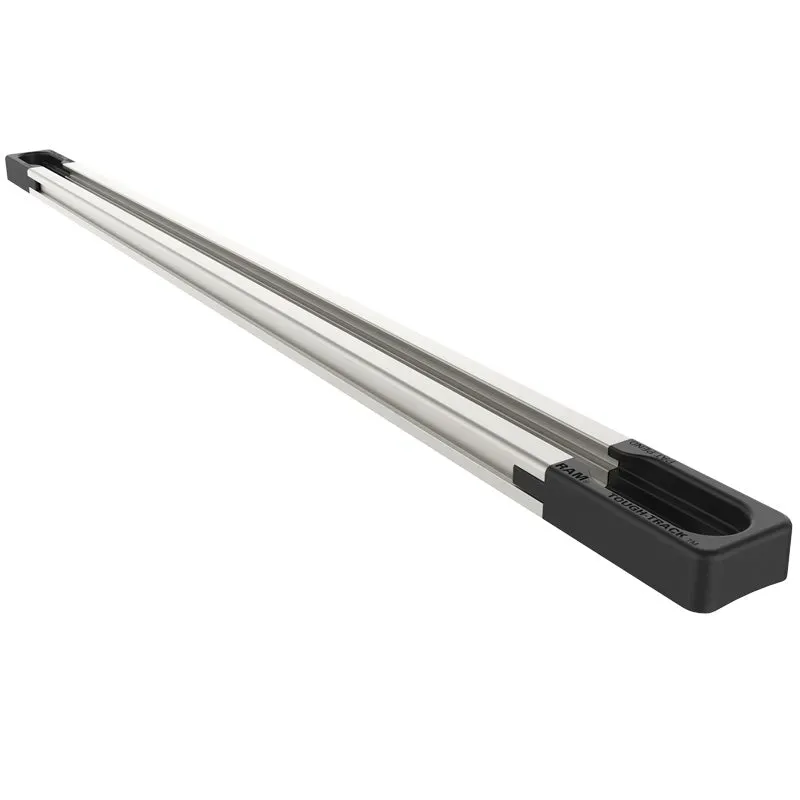 Marin & Fritid 13 tum skena aluminium med ändlock