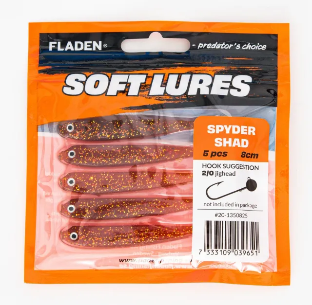 Marin & Fritid Guddi Shad jigg 8cm 6g 5-pack motoroil