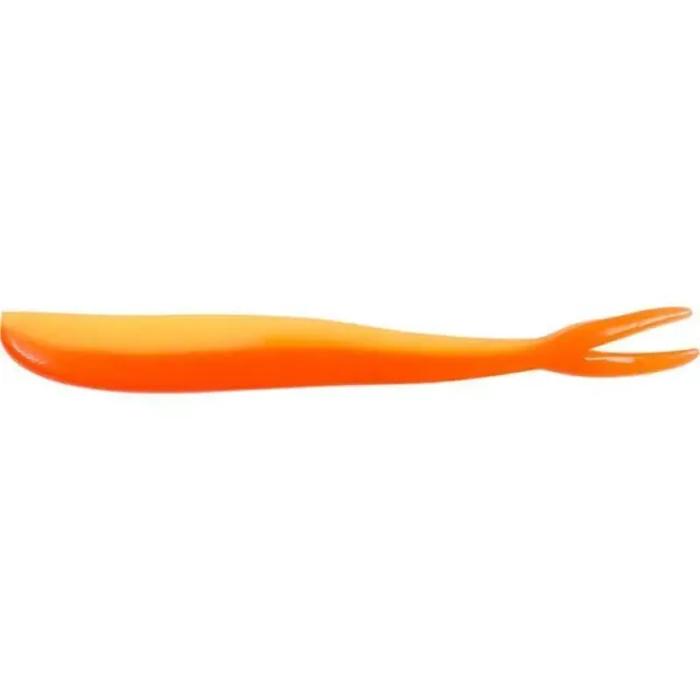 Marin & Fritid Twin Tail 7,5 cm jigg yellow orange