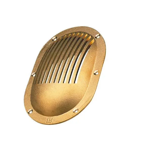 Marin & Fritid Bottensil oval mässing DZR 220 mm