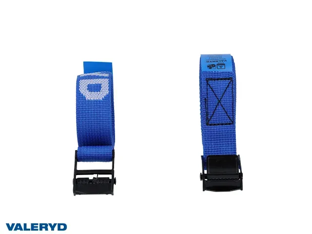 Marin & Fritid spännband 50 cm 2-pack svart