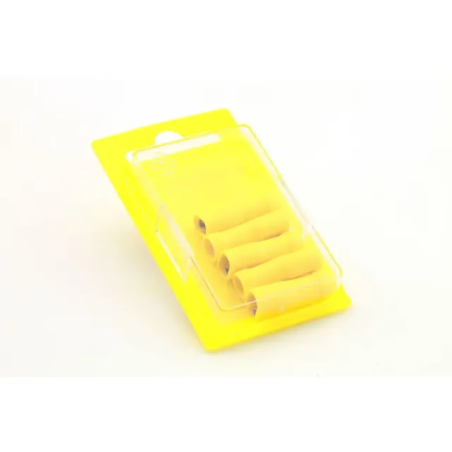 Marin & Fritid kabelsko 1543YLW flatstift 5-pack gul 4-6mm²