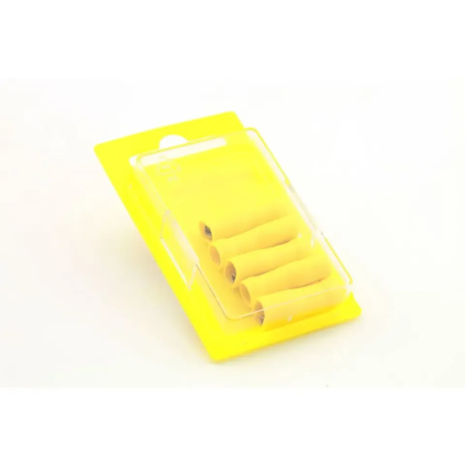 Marin & Fritid kabelsko 1543YLW flatstift 5-pack gul 4-6mm²