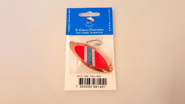 Idre 70mm 15g skeddrag koppar