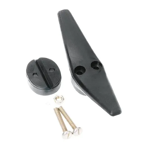 Marin & Fritid Vajerknap nylon Ø8 mm 100 mm flagglina
