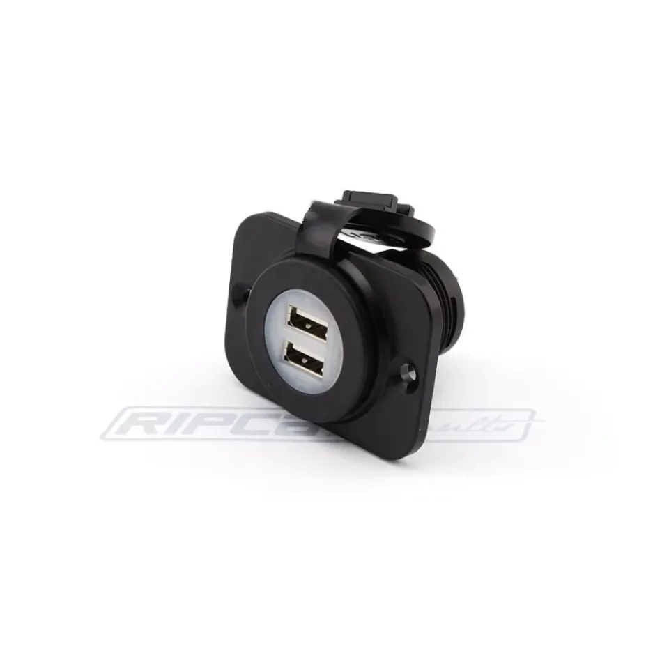 Marin & Fritid 1251120 USB-uttag dubbel infälld