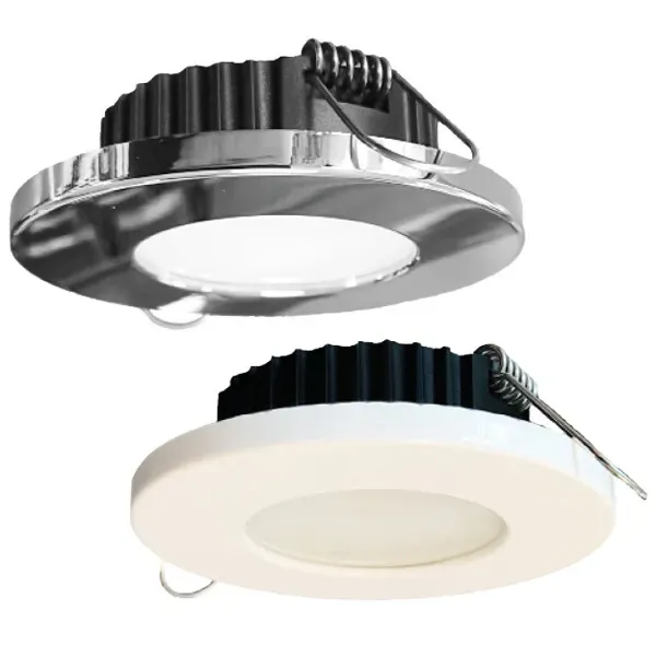 Marin & Fritid Casolux Rikke LED-spot plast krom 10-32V varmvitt