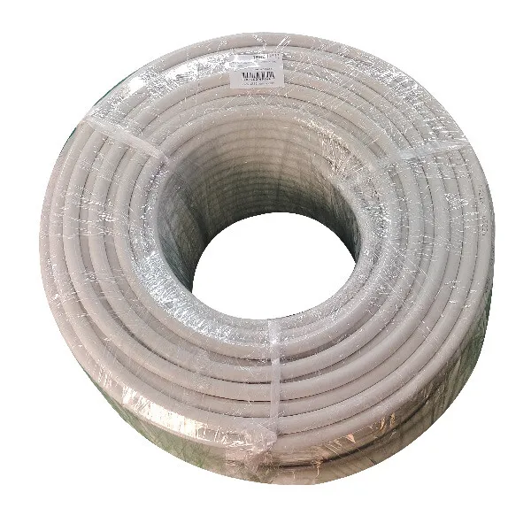 1852 VHF-kabel RG213 vit Ø10mm 100m rulle