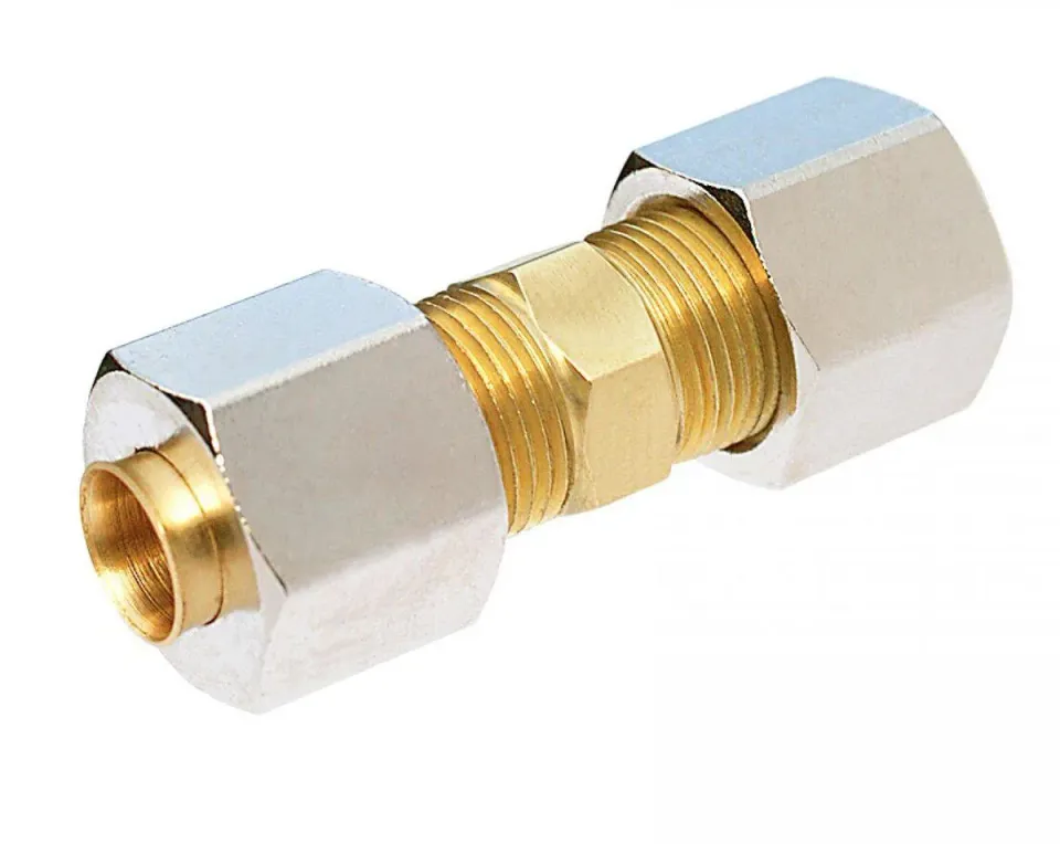 Marin & Fritid skarvkoppling 8/8 mm rak för gasrör