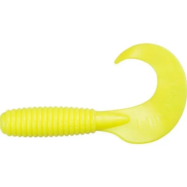 Marin & Fritid Big Single Tail jigg 12 cm fluo yellow