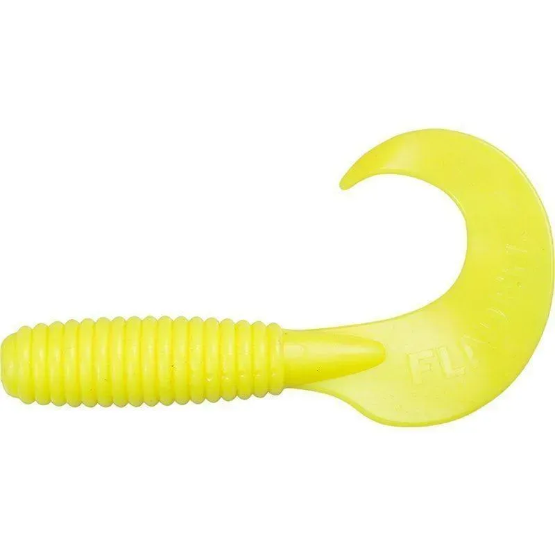 Marin & Fritid Big Single Tail jigg 12 cm fluo yellow