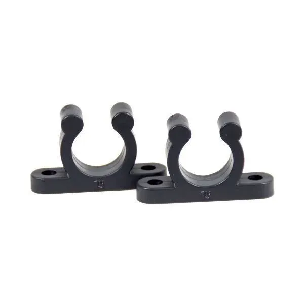 Marin & Fritid nylonclips 15 mm svart 2-pack