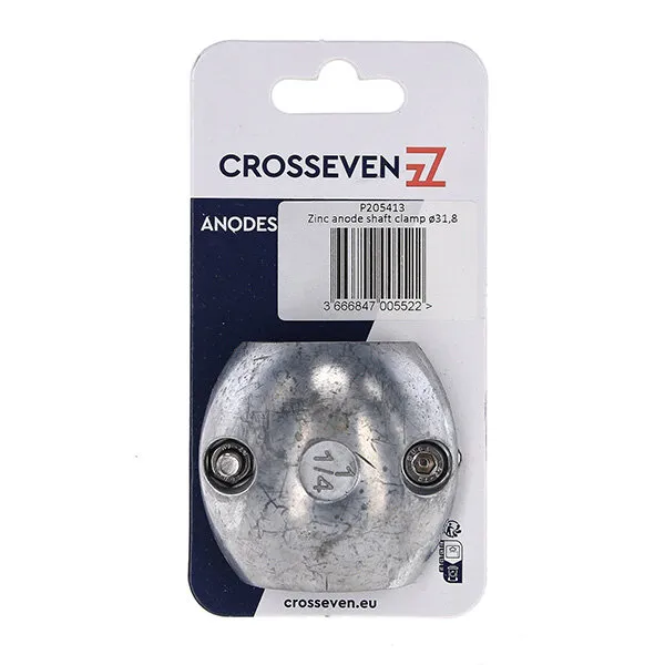 Marin & Fritid 32mm axelanod zink 0,47kg Crosseven