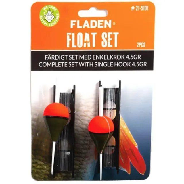 Marin & Fritid Slotted flöte 4,5g 2-pack metset