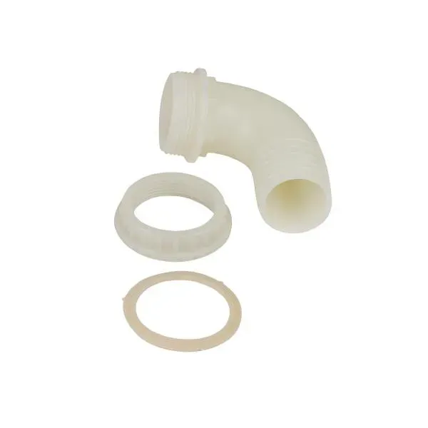 Marin & Fritid Anslutning vinkel 38mm 1 1/2 tum inlopp trygg