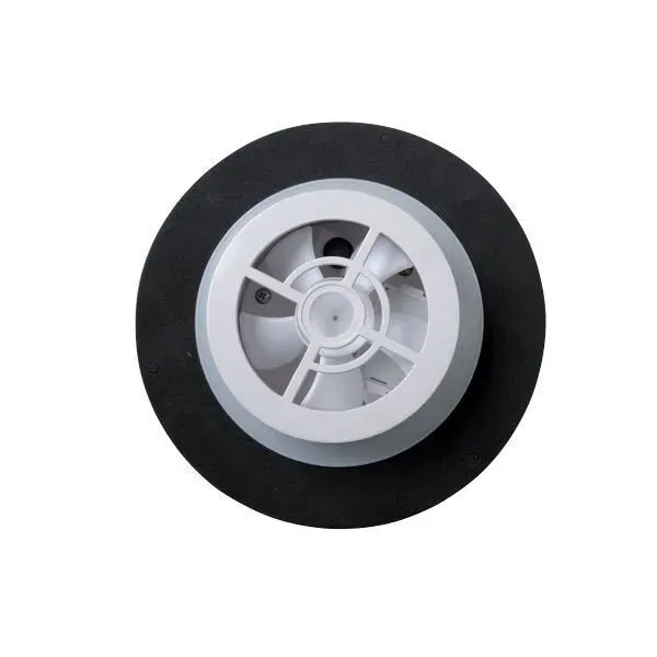Marin & Fritid solcellsventilator 220 mm med batteri