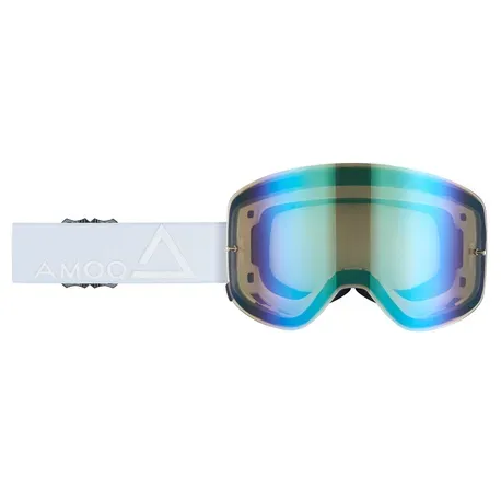 AMOQ Vision Magnetic crossglasögon Whiteout gold mirror
