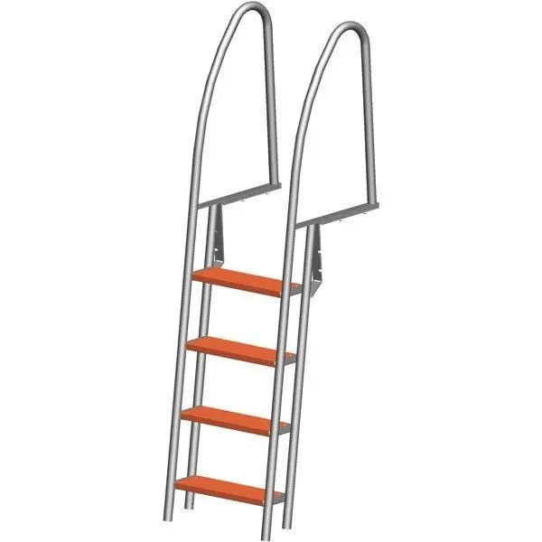 Marin & Fritid bryggstege RF 304 190 cm rostfri