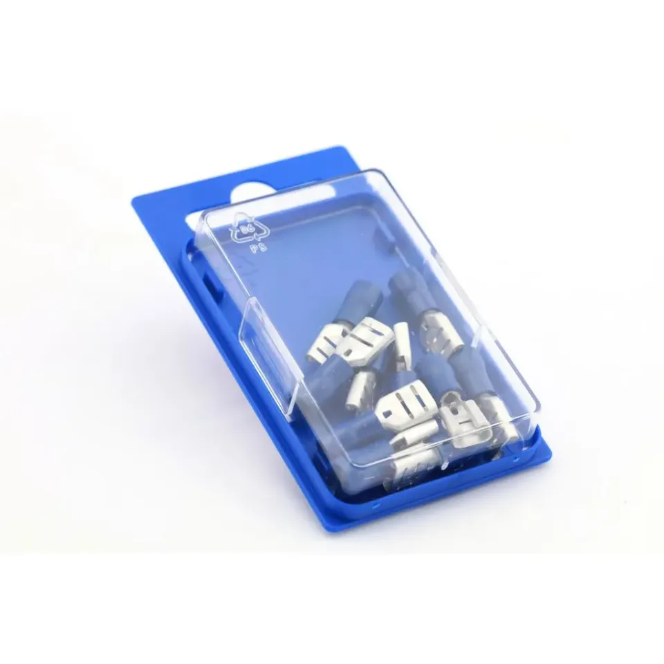 Marin & Fritid 542BLU kabelsko blå 10-pack 6,3mm