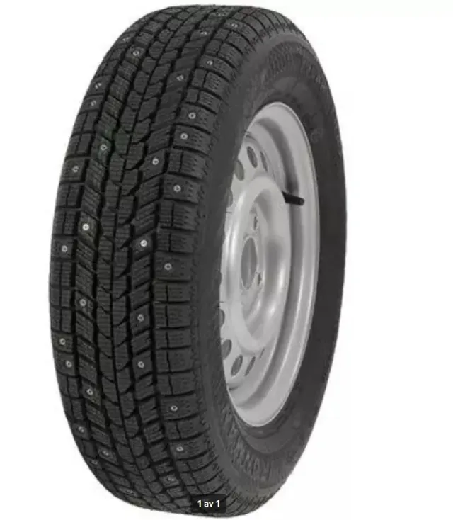 Marin & Fritid 155R13C dubbdäck vinterdäck 5-bult 2-pack