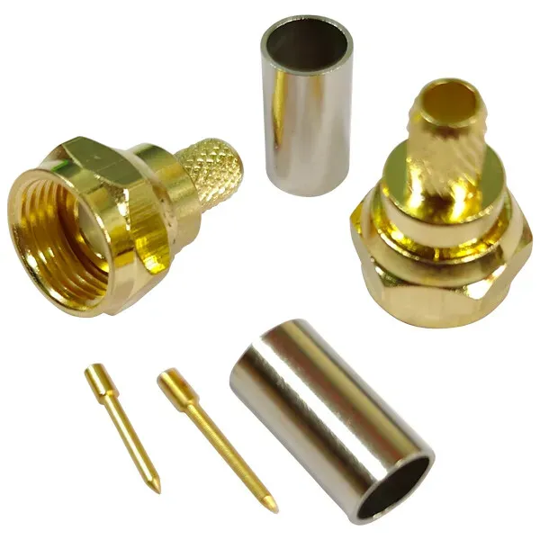 Marin & Fritid 1852 F antennkontakt RG58 crimp guld