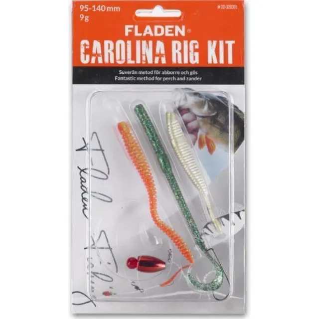 Carolina Colorcombinations 1 red head jiggtackel komplett