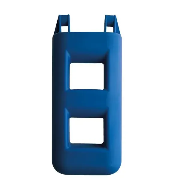 Marin & Fritid stegfender 2-steg 55cm blå fender med stege