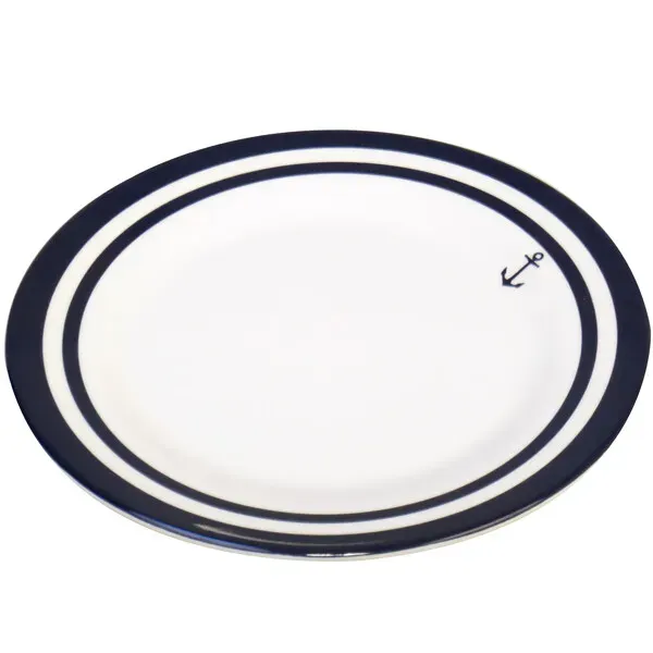 1852 desserttallrik melamin Ø20cm 6-pack ankare