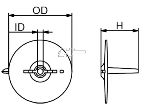 Marin & Fritid anod 6644537101A Yamaha 20-40 hk aluminium
