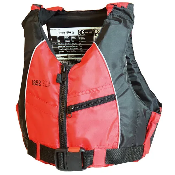 Marin & Fritid 1852 jolle/kajakväst 30–50 kg röd/svart