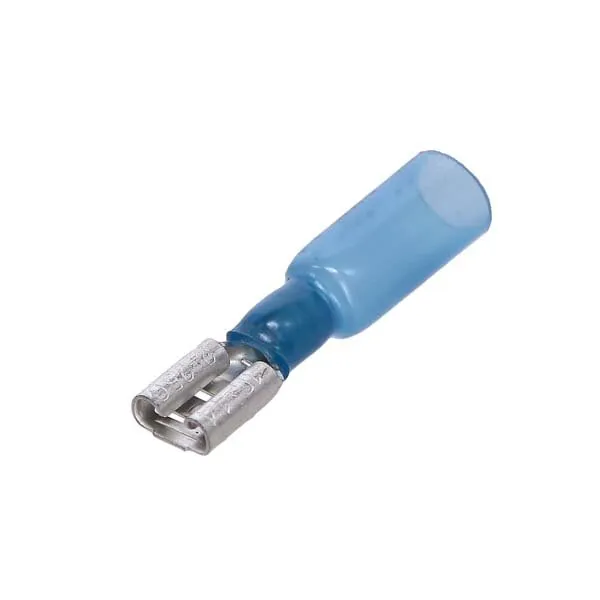 Marin & Fritid flatstifthylsa blå 6,3 mm 100-pack lim