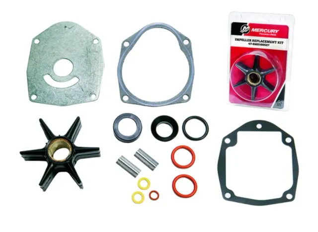 Mercury Precision Parts 8M0100527 impellersats sjövattenpump