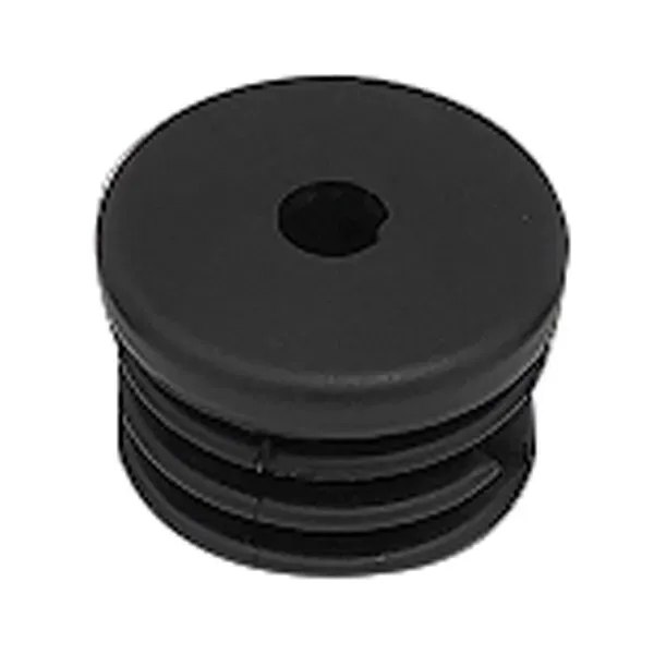 Marin & Fritid ändplugg 25mm svart PVC 4-pack invändig