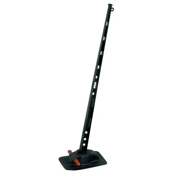 Marin & Fritid Flagghållare plast grå PVC 90x130 mm