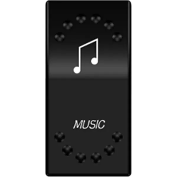 Marin & Fritid lock musik vippbrytare båt