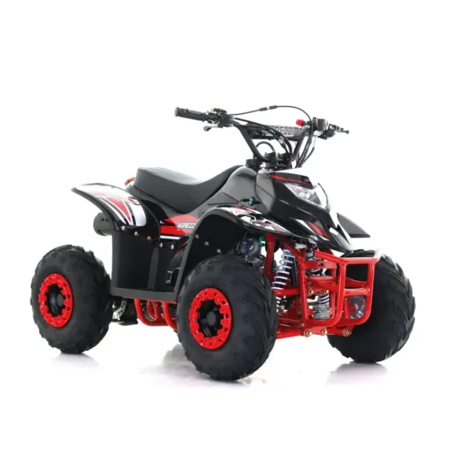 Viarelli Agrezza fyrhjuling 90cc svart/röd semiautomat