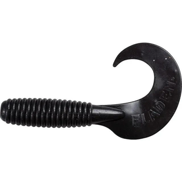 Marin & Fritid Big Single Tail jigg 12 cm svart