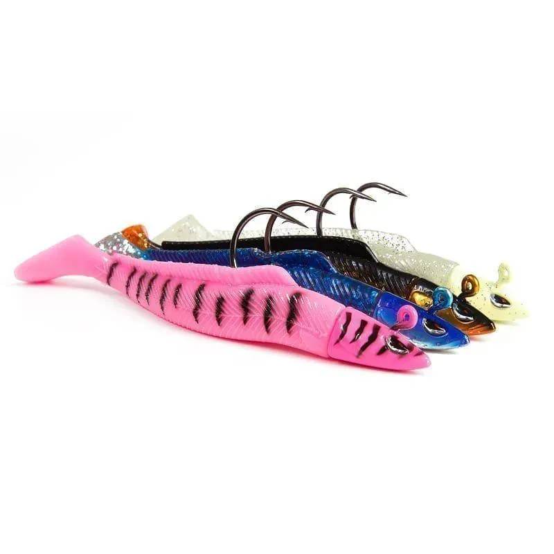 Conrad Sandeel Fiskedrag 25 g 14 cm 4-pack blandade färger