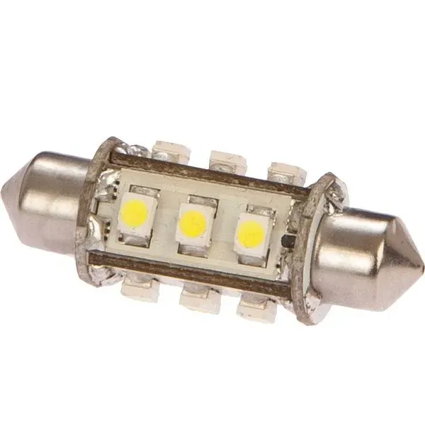 NauticLED navigationslampa spollampa 37 mm grön LED