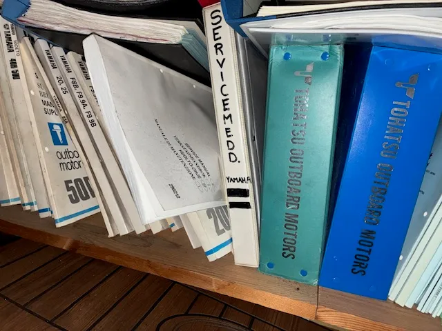 Marin & Fritid Verkstadshandbok marinmotor samling manual