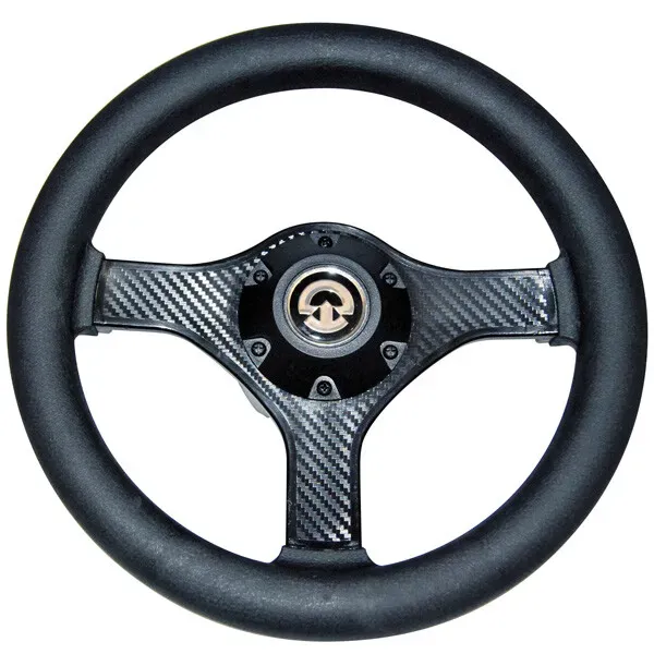 Marin & Fritid Riviera carbon båtratt svart 280 mm