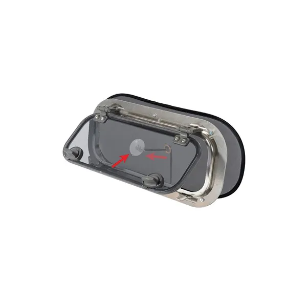 Marin & Fritid Popup myggnät portlight liten 2-pack magnet