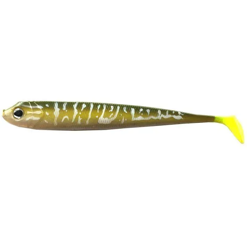 Guddi Shad jigg 13 cm green lime silver