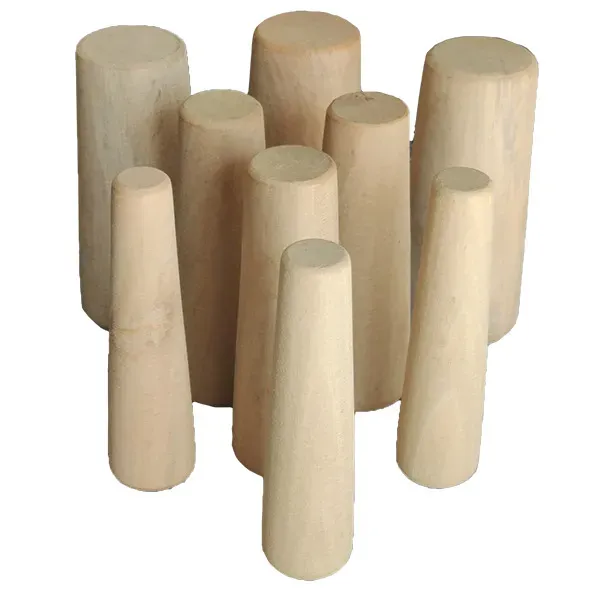 Marin & Fritid Träpluggsats stor konisk 9-pack läcktätning