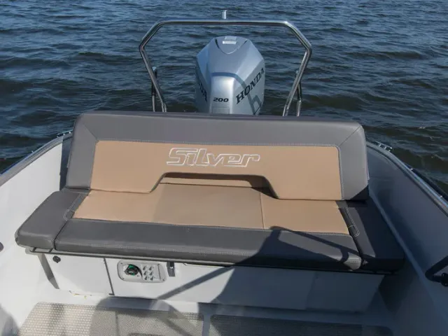 Marin & Fritid Eagle BR dynsats akter silver soldäck