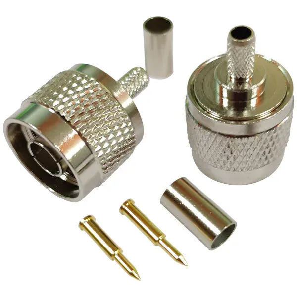 1852 N hankontakt RG58 crimp 2-pack